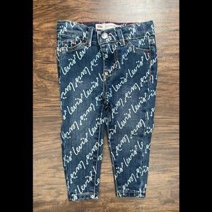 Levi’s 710 Super Skinny blue Jeans